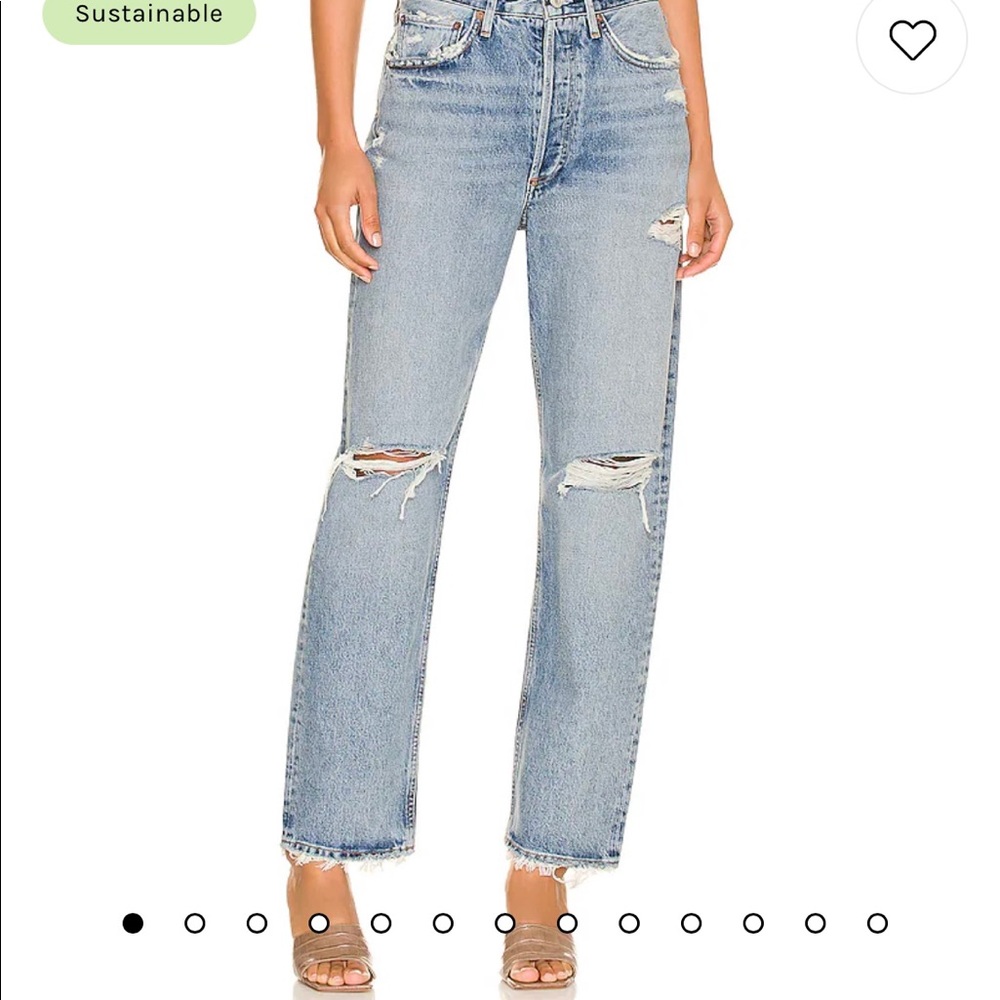 AGOLDE 90’s Mid Rise Loose jeans size 25